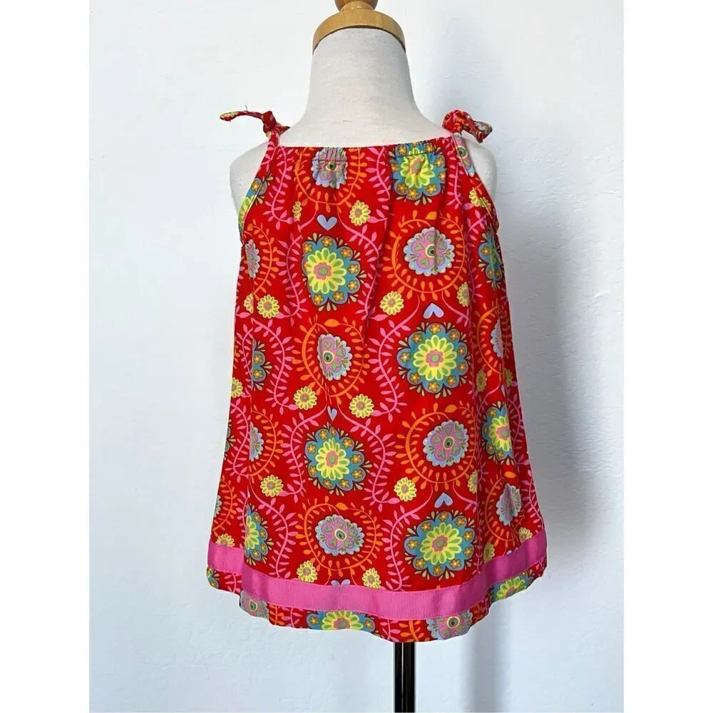 Hanna Andersson Toddler Girls 12-18 (80) Months Pillowcase Dress